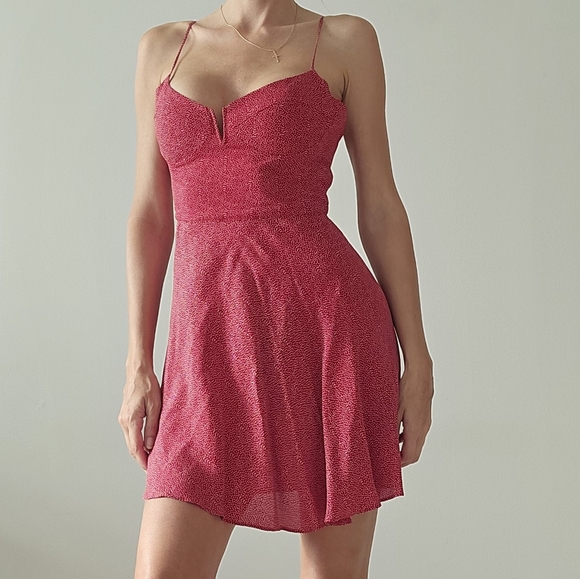 blue life sexpot dress polka dot corset XS - Picture 2 of 5